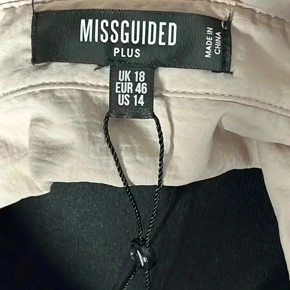 Misguided Button Front Light Pink Midi Dress Size 14 - Picture 4 of 5